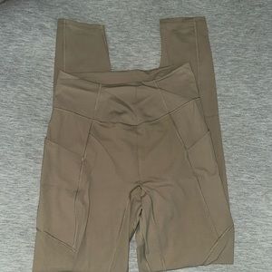 Grey Whitney Simmons x Gymshark leggings